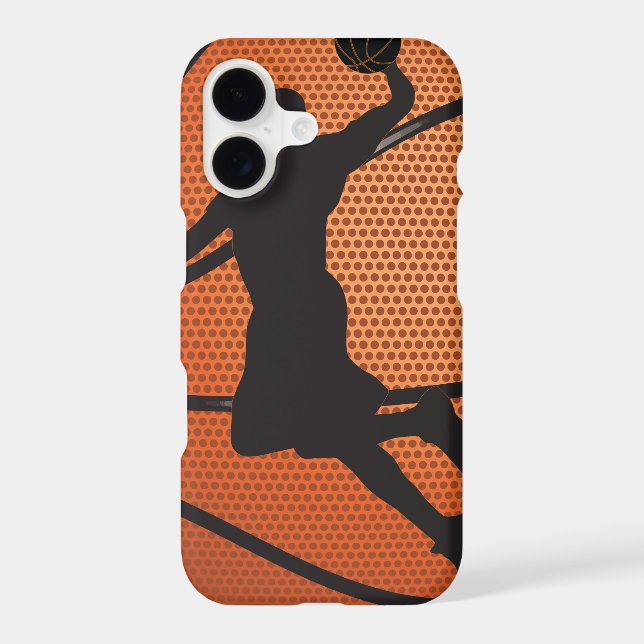 Basketball dunk iPhone case (Back)