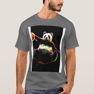 Basketball Dunk Panda 1 T-Shirt