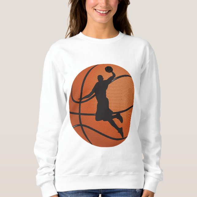 Basketball dunk sweatshirt (Front)