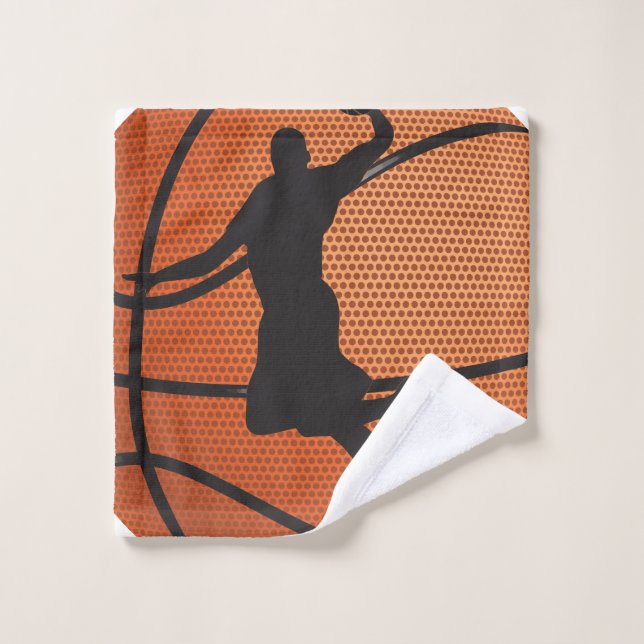 Basketball dunk wash cloth (Wash Cloth)