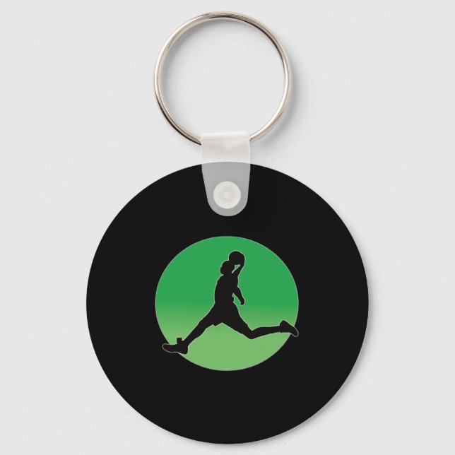 Basketball Dunking Design Hoop Dreams  Key Ring (Front)