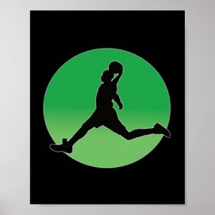 Basketball Dunking Design Hoop Dreams Poster