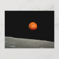 basketball earth from moon space universe