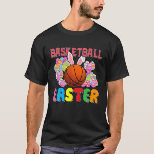 Basketball Easter Happy Easter Day Funny Basketbal T-Shirt