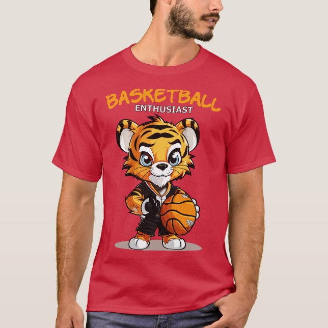 Basketball Enthusiast 1 T-Shirt (Front)