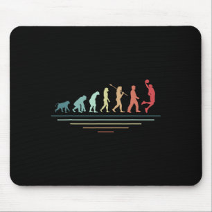 Basketball Evolution Basketball Player Coach Hoop Mouse Pad
