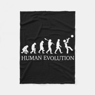 Basketball Evolution Fleece Blanket