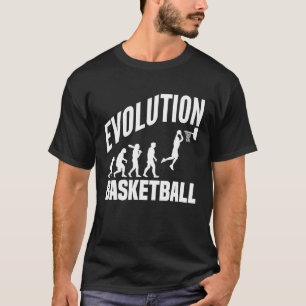 Basketball Evolution From Monkey To Men BBall  Dun T-Shirt