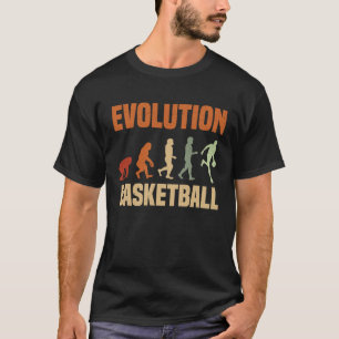 Basketball Evolution From Monkey To Men BBall Dun T-Shirt