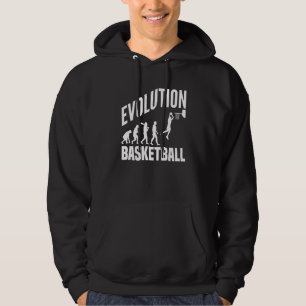 Basketball Evolution From Monkey To Men BBall Dunk Hoodie