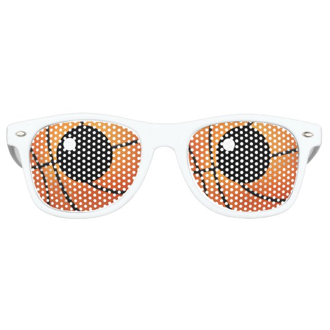 Basketball Eyes | Sports Gift Retro Sunglasses (Front)