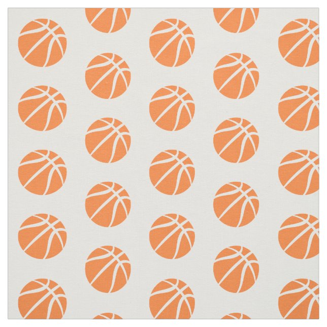 Basketball Fabric (Swatch)