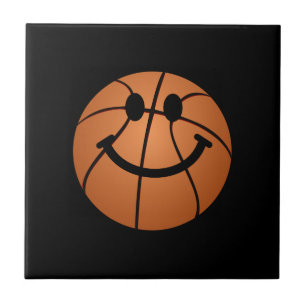 Basketball face tile