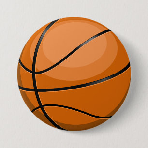 Basketball Fan 7.5 Cm Round Badge