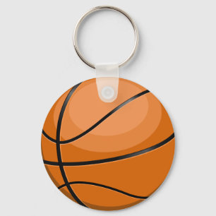 Basketball Fan Key Ring