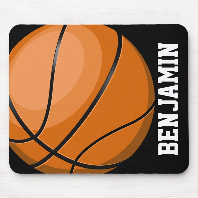 Basketball Fan Mouse Pad (Front)