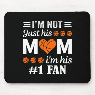 Basketball Fan Mum Quote Mouse Pad