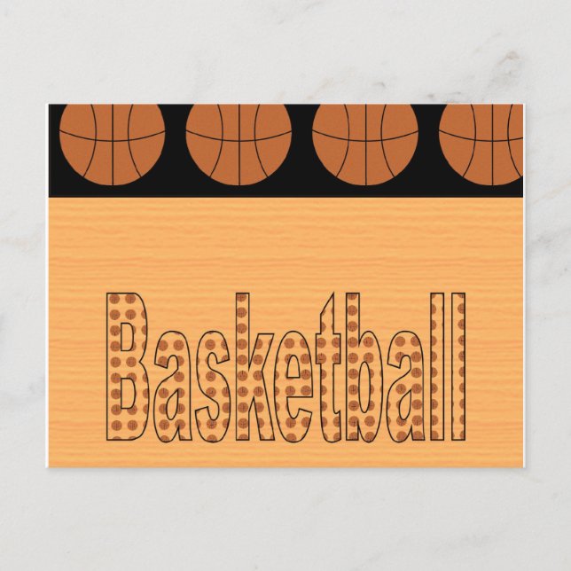 Basketball Fan Postcard (Front)