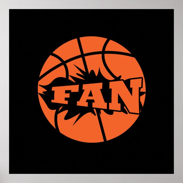 basketball fan poster (Front)