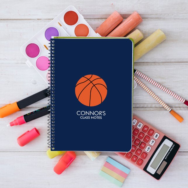 Basketball Fan Spiral Notebook (Creator Uploaded)