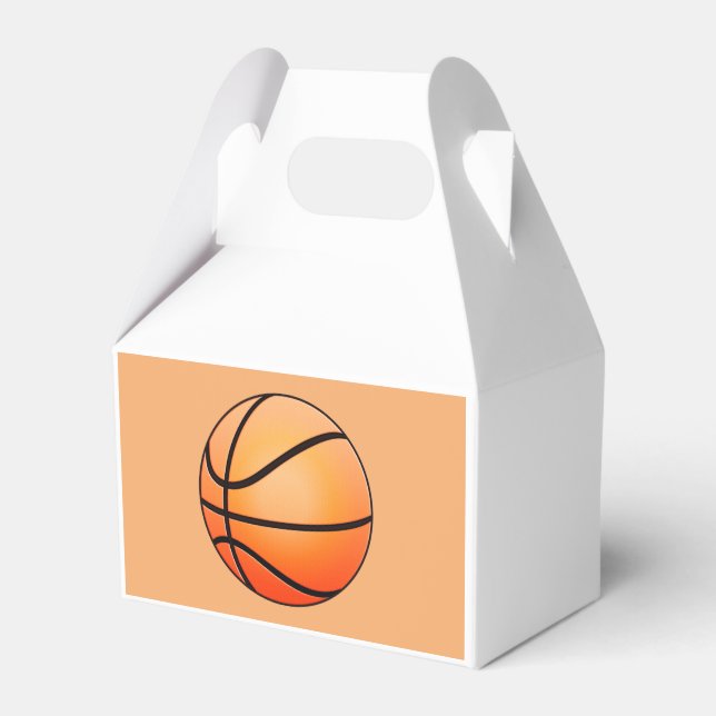 Basketball Favour Box (Front Side)