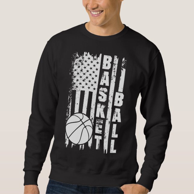 Basketball Flag Sweatshirt (Front)