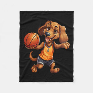 Basketball fleece blanket