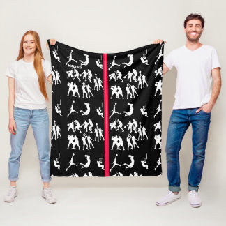 Basketball fleece blanket