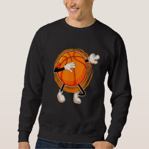 Basketball  For Men Kids Youth Player Slam Dunk Te Sweatshirt