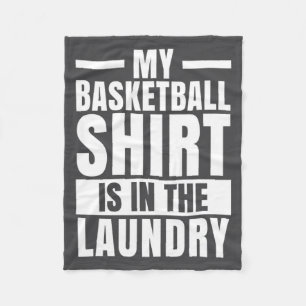Basketball For Youth Coach Boys Girls Men Baller Fleece Blanket