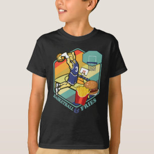 Basketball Fries Fastfood Burger Basketballer T-Shirt