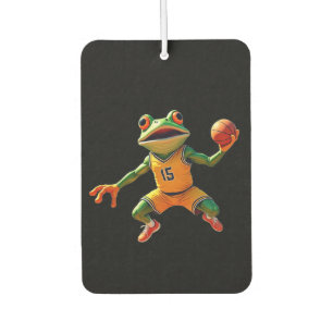 Basketball Frog black car air freshener