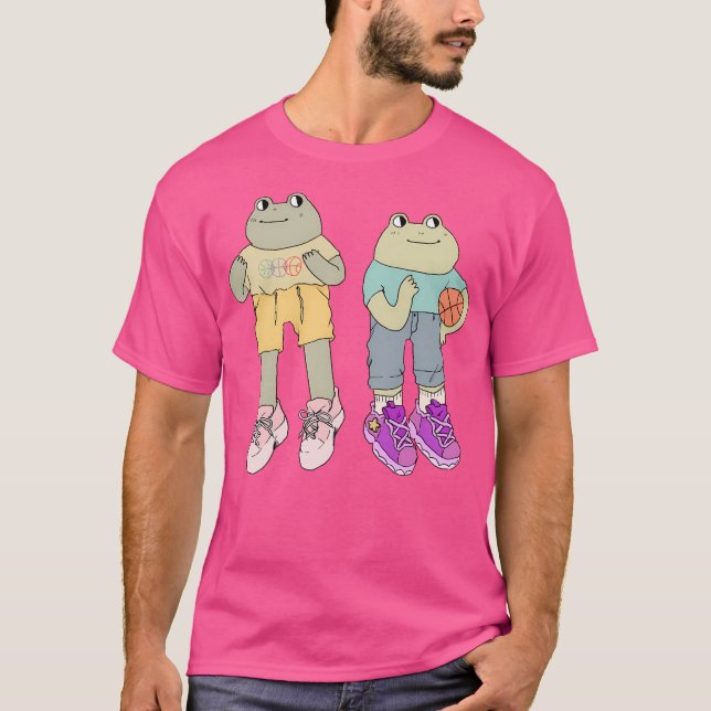 Basketball Frogs T-Shirt (Front)