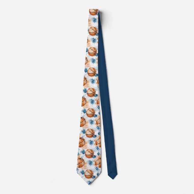 Basketball - Fun Sport Tie  (Front)
