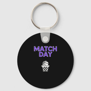 Basketball Game Day 1  Key Ring