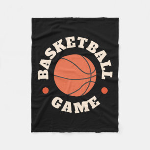 Basketball Game Fleece Blanket
