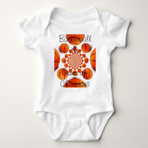Basketball Game Infant Creeper Tee Shirt