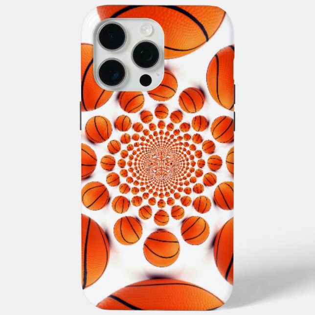 Basketball Game of Champions: Court Vision Kaleida Case-Mate iPhone Case (Back)