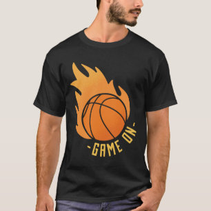 Basketball Game On T-Shirt