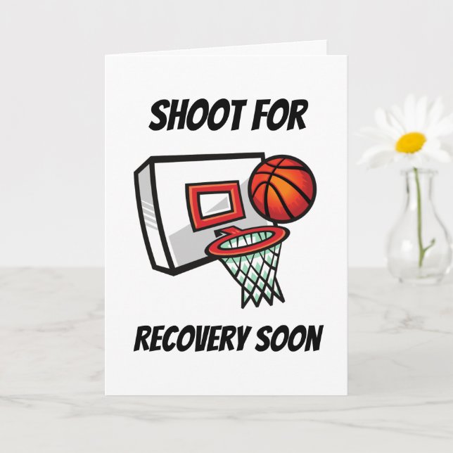 basketball get well soon cards (Small Plant)