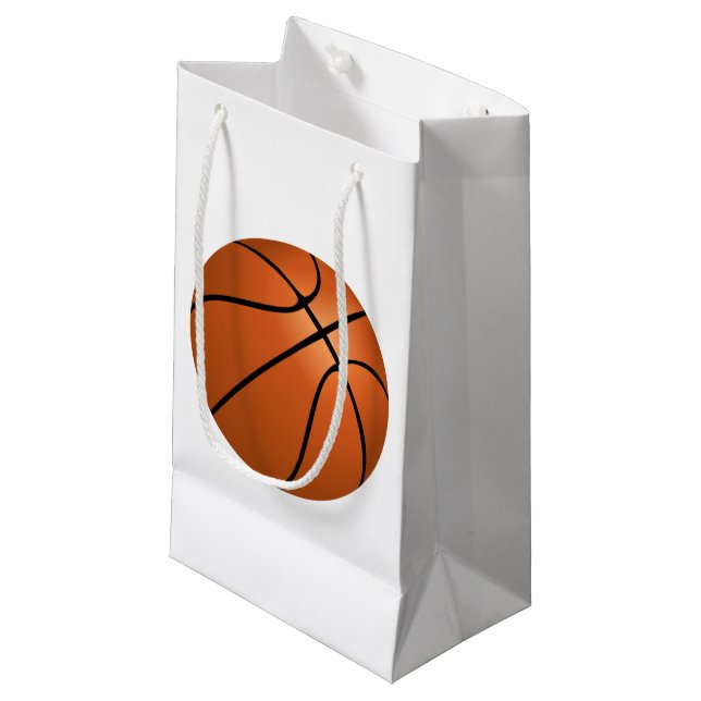 Basketball Gift Bag (Front Angled)