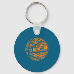 Basketball Gift For Boys Girls Men And Women Key Ring