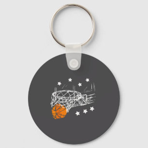 Basketball Gift For Coach Men Youth Baller Player Key Ring