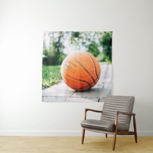 Basketball gift tapestry