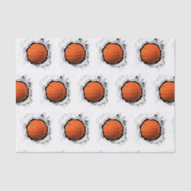 Basketball Gift Tissue Paper (Front)