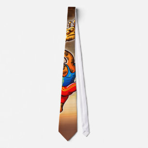 Basketball Giraffe Tie