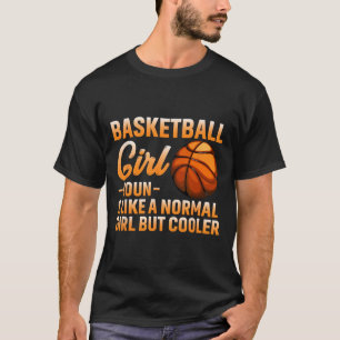 Basketball Girl Definition Basket Ball Woman Sport T-Shirt