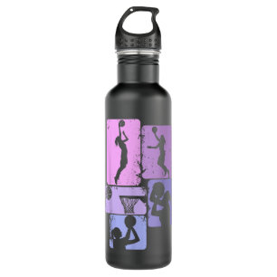 Basketball Girl Women Girls Kids 710 Ml Water Bottle