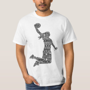 Basketball Girl Women Girls  T-Shirt
