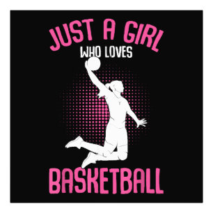 Basketball Girl Women Photo Print